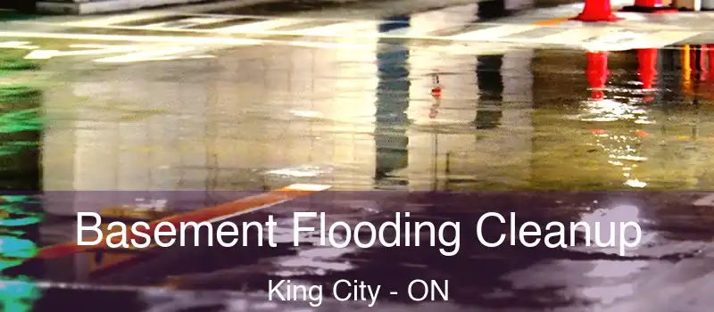  Basement Flooding Cleanup King City - ON