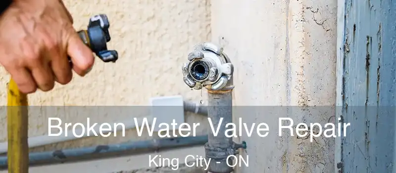  Broken Water Valve Repair King City - ON