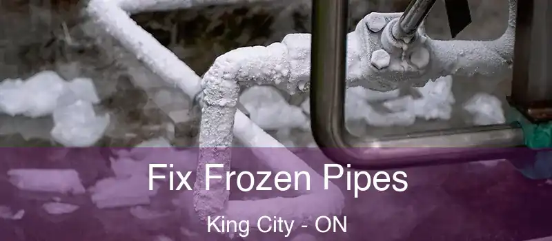  Fix Frozen Pipes King City - ON