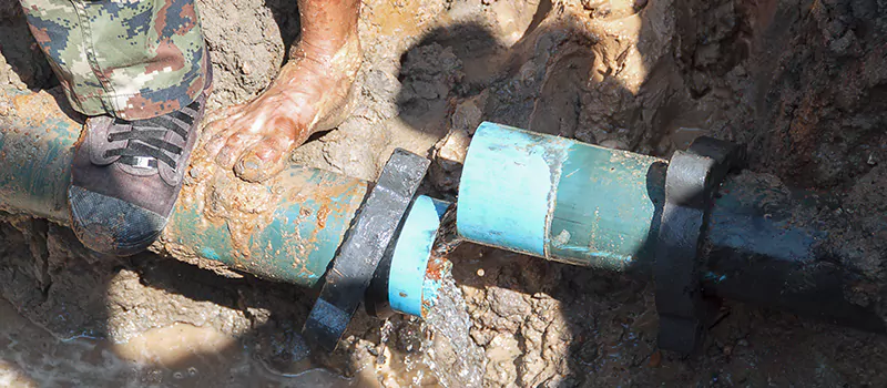 Underground Pipe Leak Repair in King City, ON