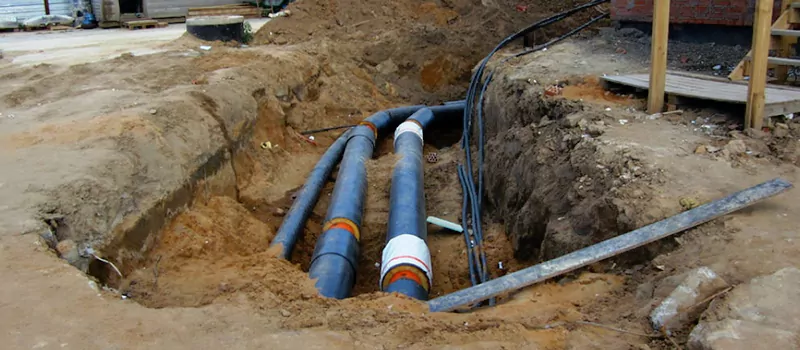 Main Water Line Installation in King City, Ontario